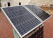 Paneles solares del barco