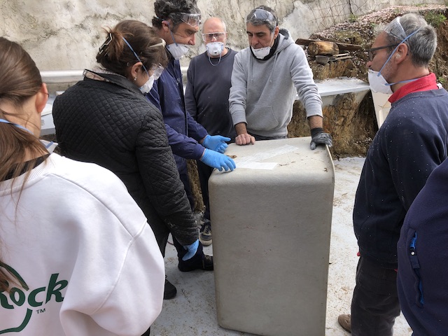 práctica alumnos reparación curso fibra
